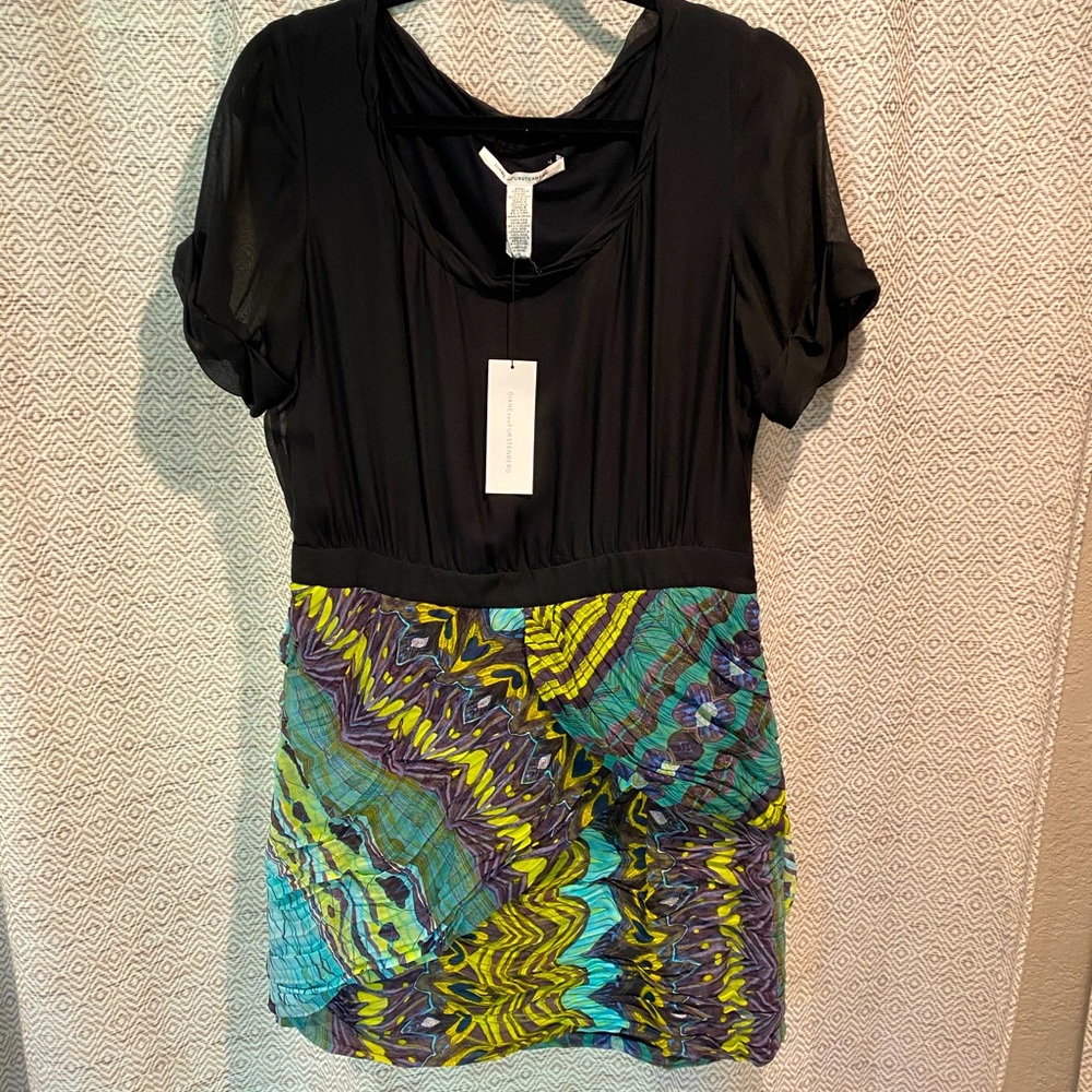 DVF - Diane Von Furstenberg Silk Chiffon Dress NWT